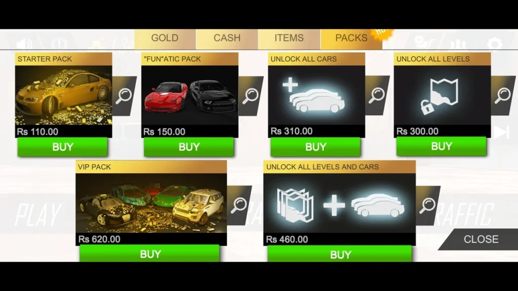 Real-car-parking-mod-APK-shop