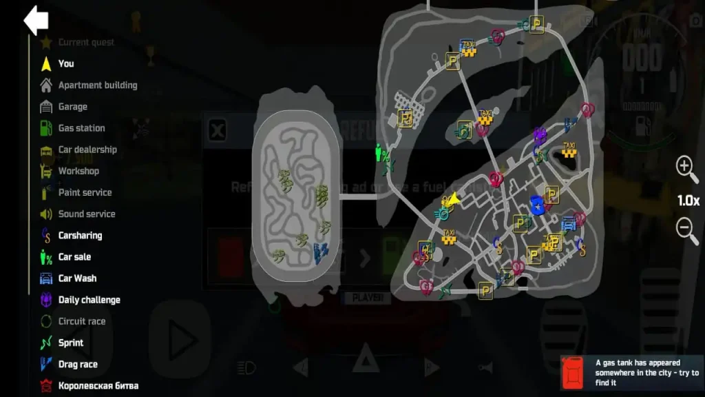 missions in car simulator 2 