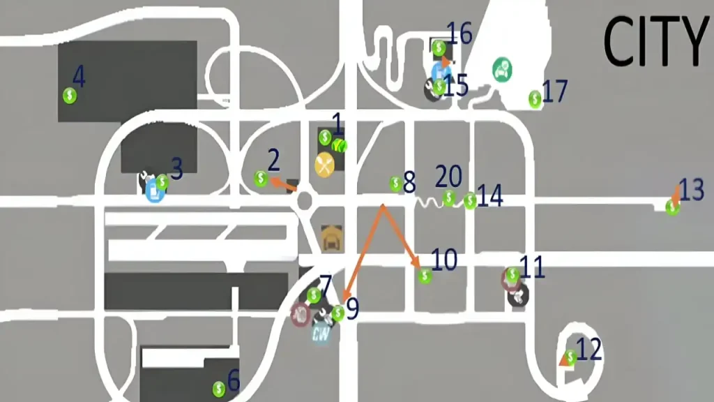 car parking multiplayer gift locations