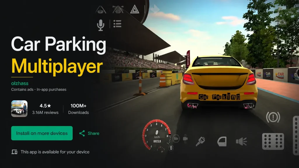 car parking multiplayer official from playstore