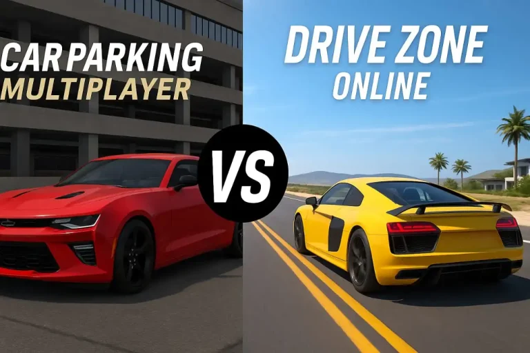 Car Parking Multiplayer vs Drive Zone