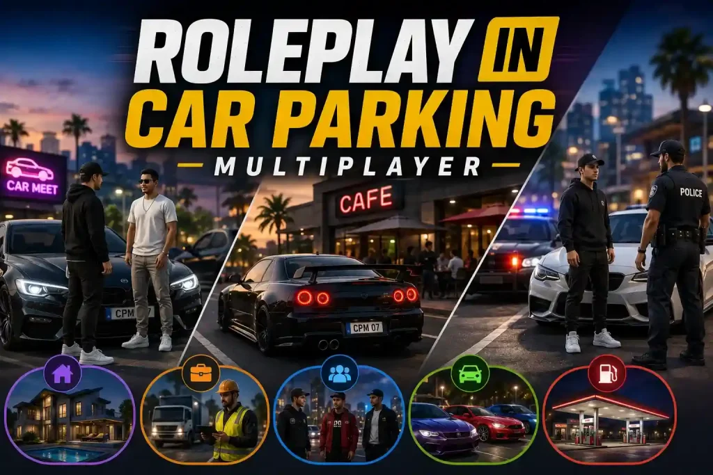 How to Roleplay in Car Parking Multiplayer