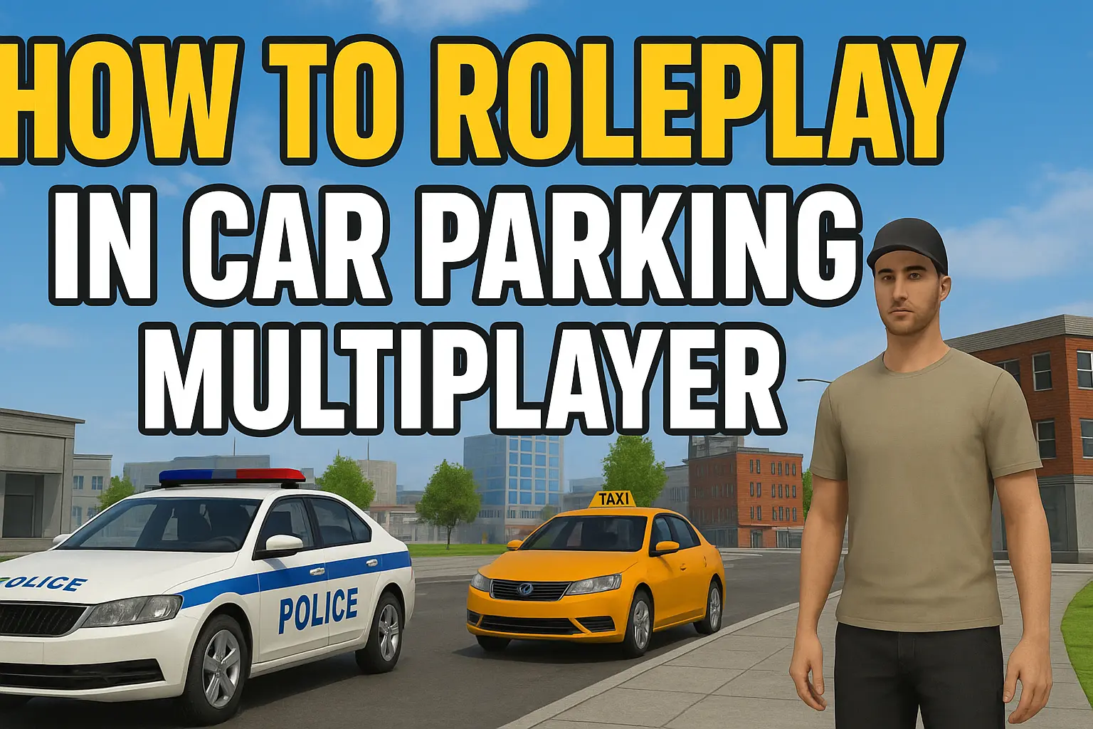How to Roleplay in Car Parking Multiplayer