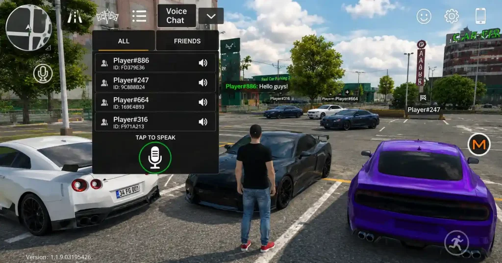 How to Enable and setup Voice Chat in Car Parking Multiplayer