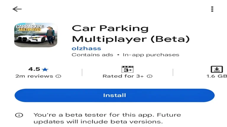how to join car parking multiplayer beta program