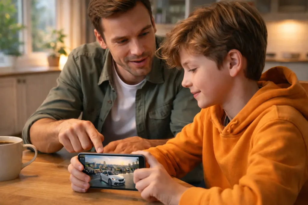 is car parking multiplayer safe for children