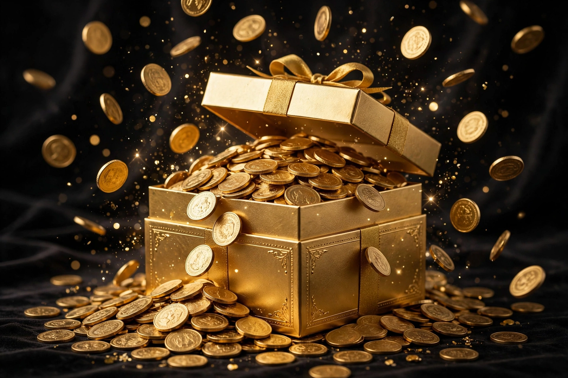 Collecting hidden gift money chests to save for a house in CPM