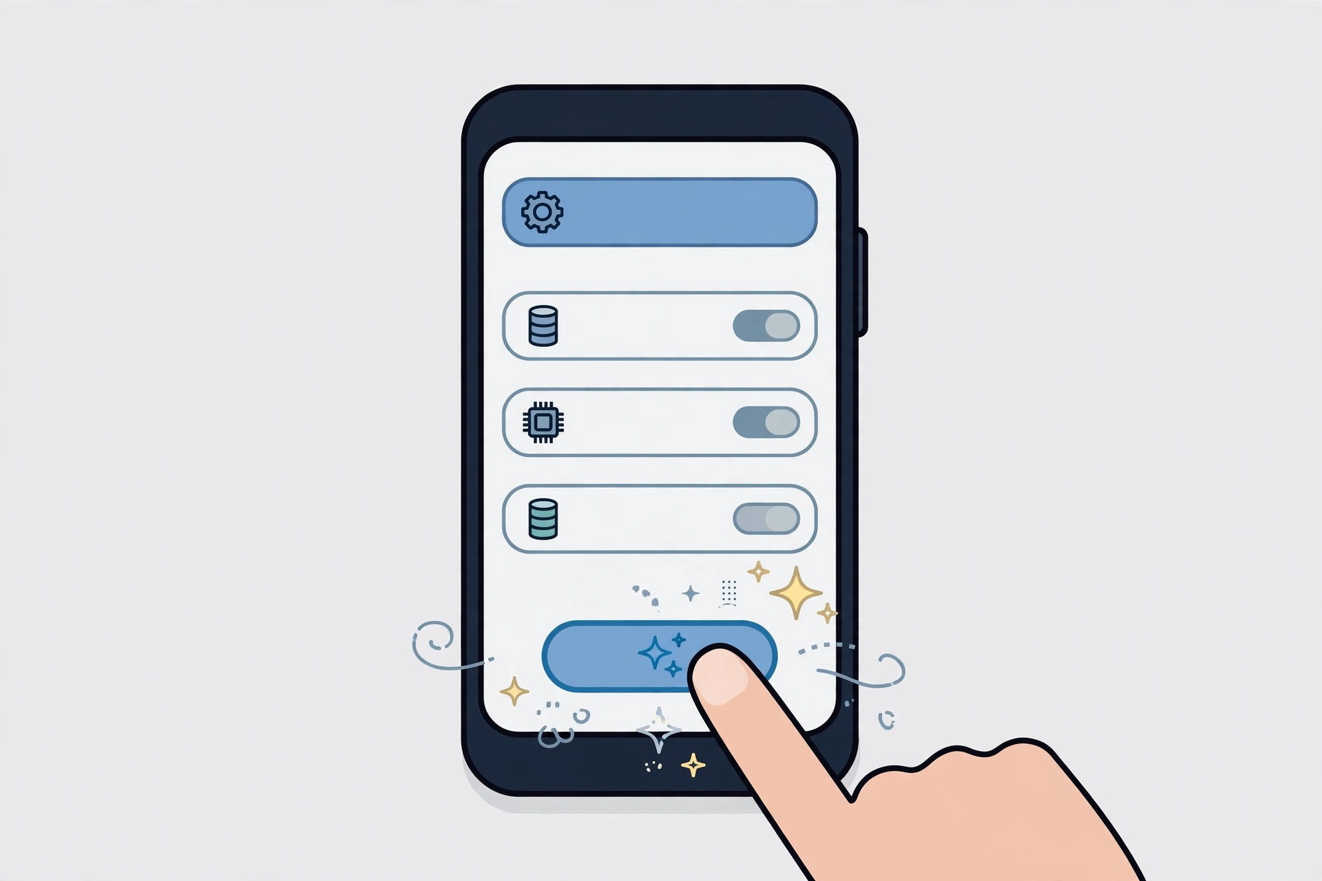 Clearing app cache to fix Car Parking Multiplayer black screen